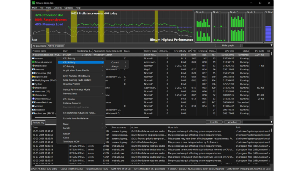 Bitsum Process Lasso Pro