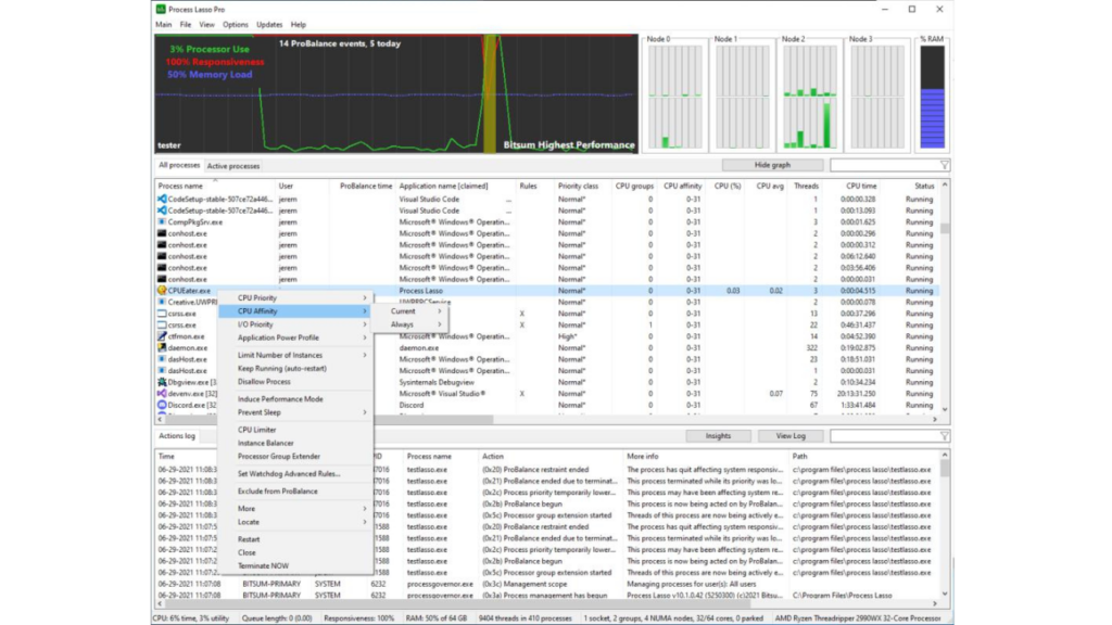 Bitsum Process Lasso Pro