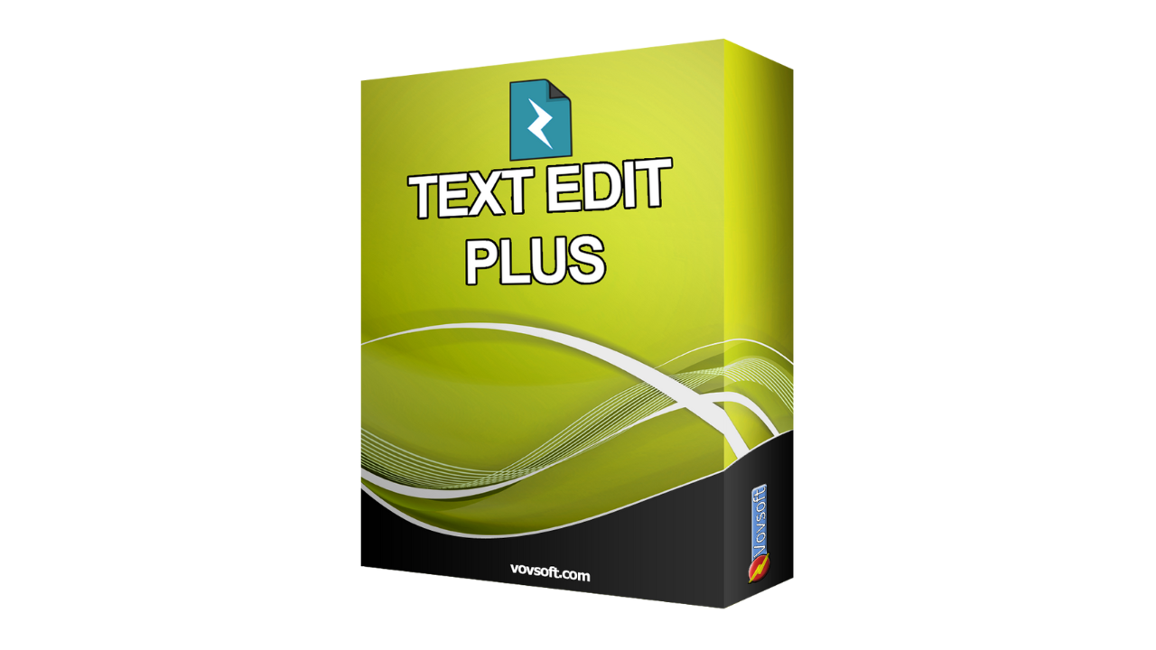 VovSoft Text Edit Plus